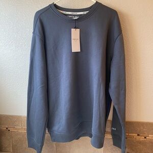 Kenneth Cole Men's Charcoal Crewneck Sweater